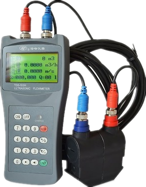 手持式便携式超声波流量计对夹式外敷式安装TDS-100H